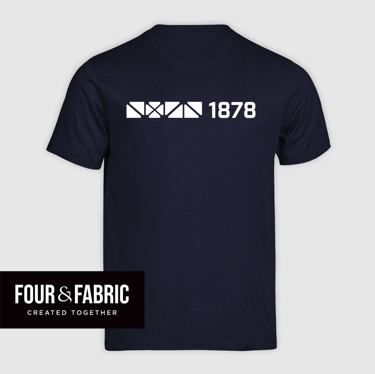 1878 t-shirt - Archibald Leitch stadium-inspired graphic
