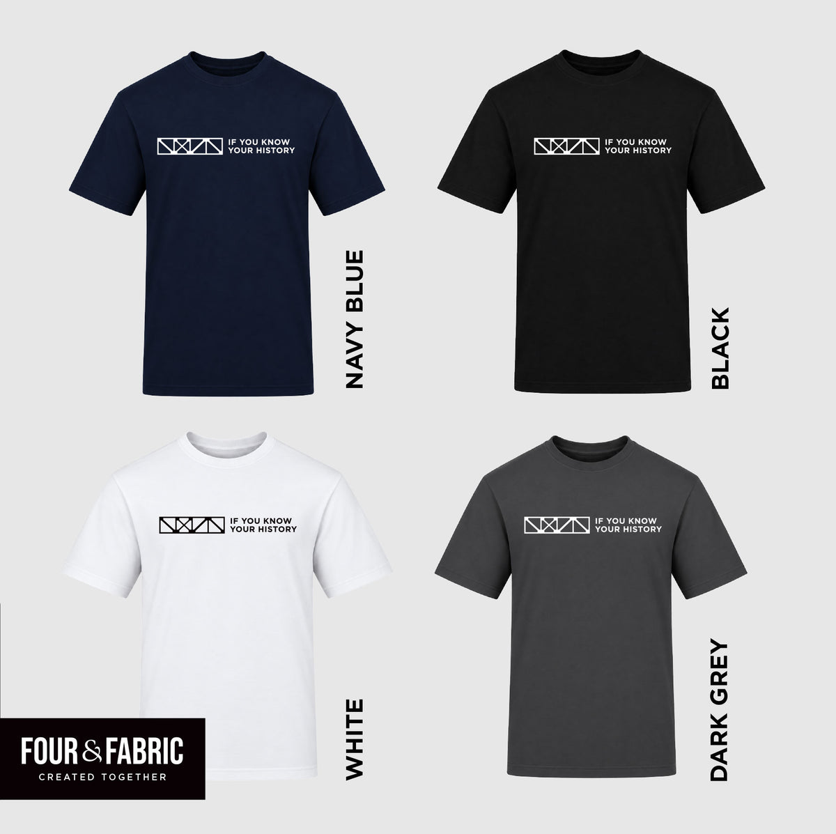 If You Know Your History t-shirt - Archibald Leitch stadium-inspired graphic