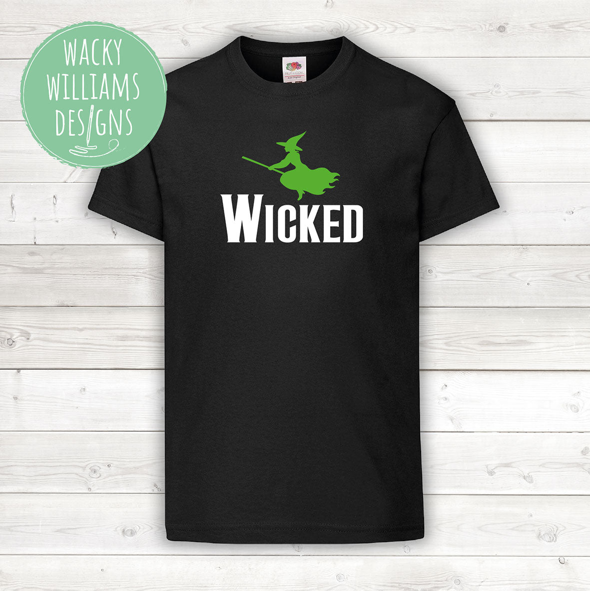 Wicked T-SHIRT, Wicked Witch theatre musical t-shirt