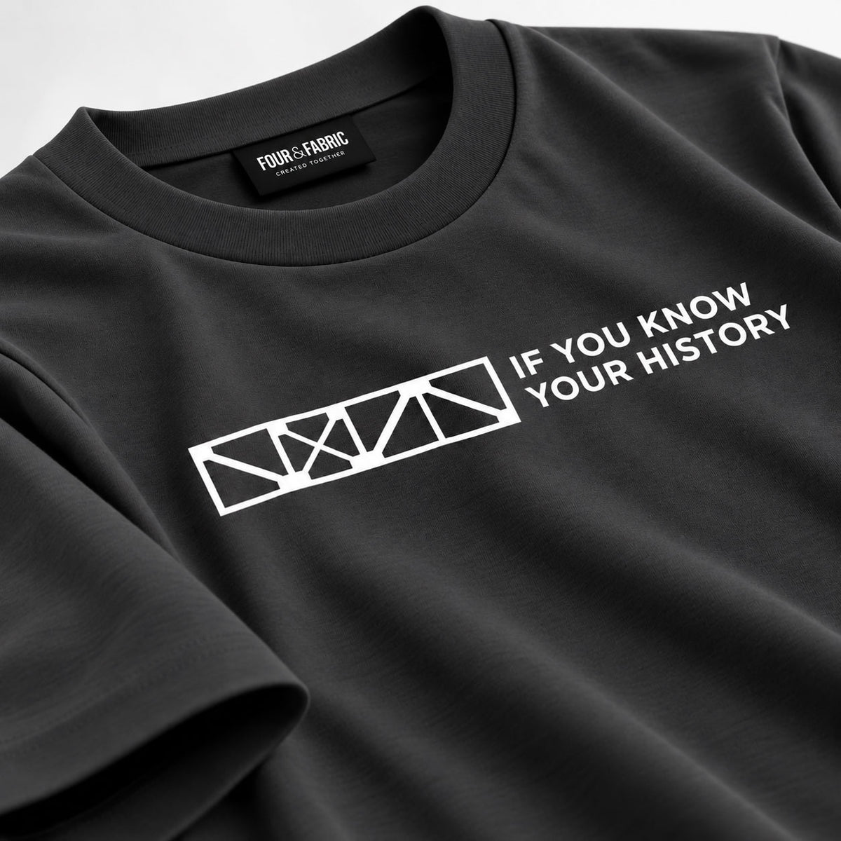 If You Know Your History t-shirt - Archibald Leitch stadium-inspired graphic