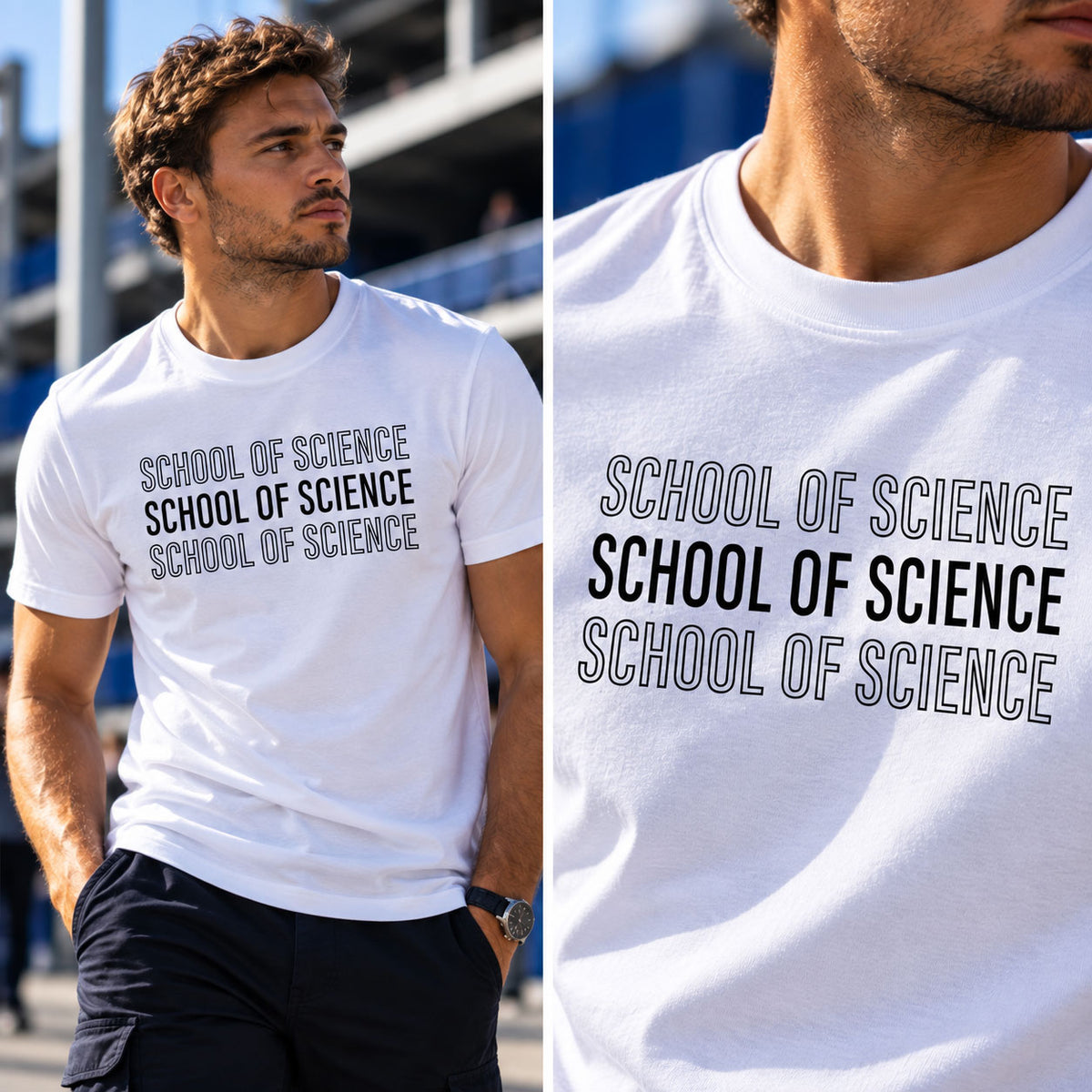 School of Science t-shirt