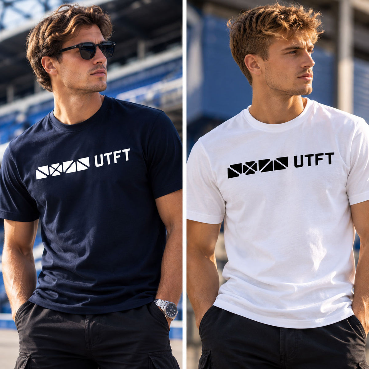 UTFT t-shirt - Archibald Leitch stadium-inspired graphic