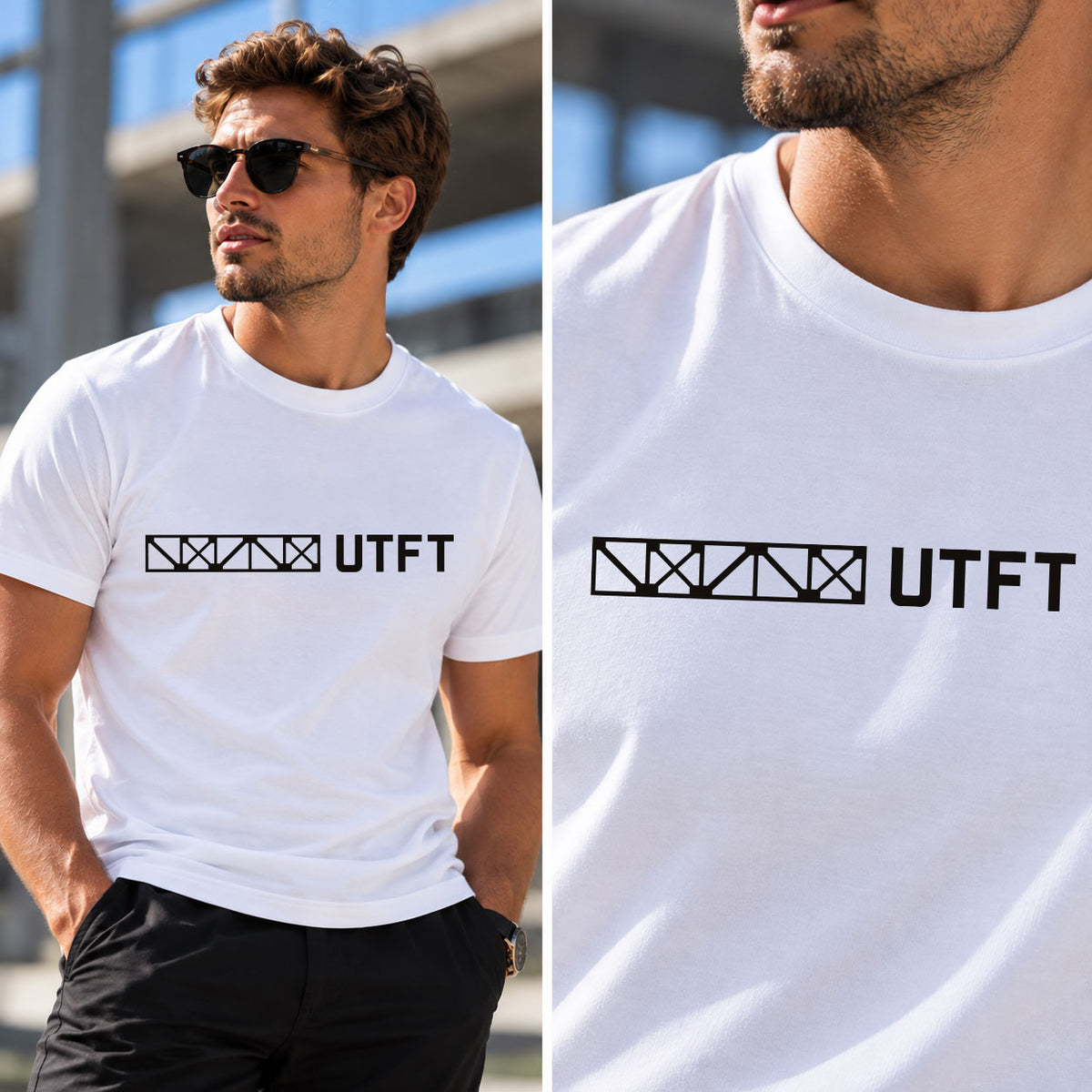 UTFT Up The Toffees t-shirt - Archibald Leitch stadium-inspired graphic