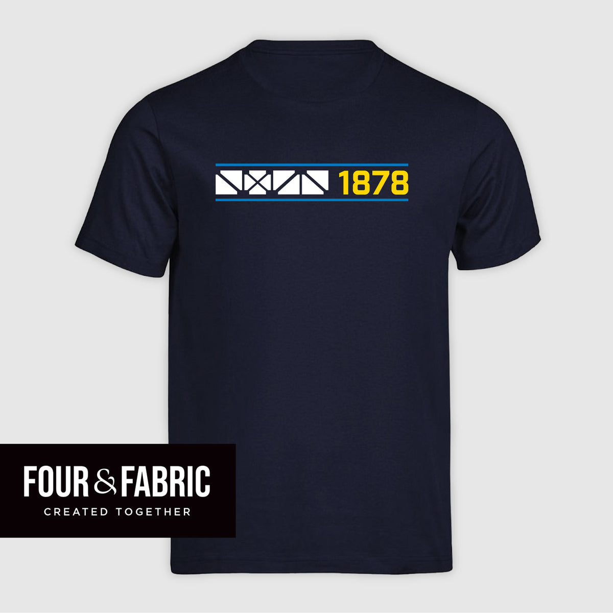 1878 Archibald Leitch stadium-inspired graphic