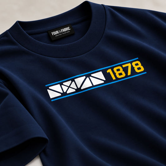 1878 Archibald Leitch stadium-inspired graphic