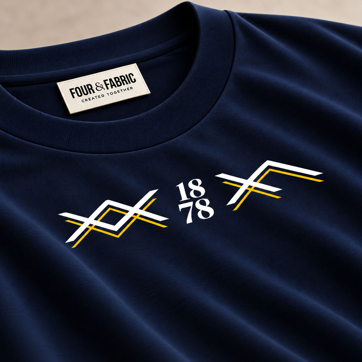1878 Archibald Leitch stadium-inspired graphic