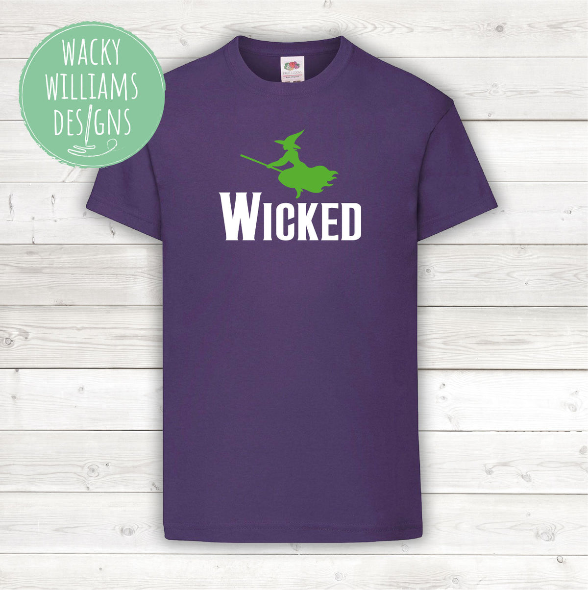Wicked T-SHIRT, Wicked Witch theatre musical t-shirt
