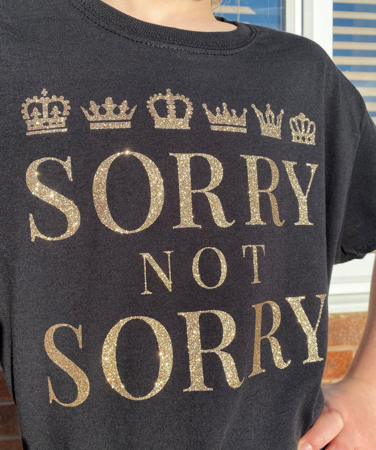 SIX Musical Hoodie - Glitter Sorry Not Sorry - Musical Theatre