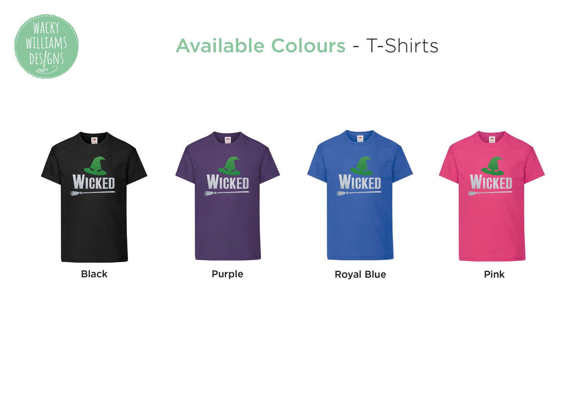 Wicked Glitter T-Shirt: Theatre Musical Tee