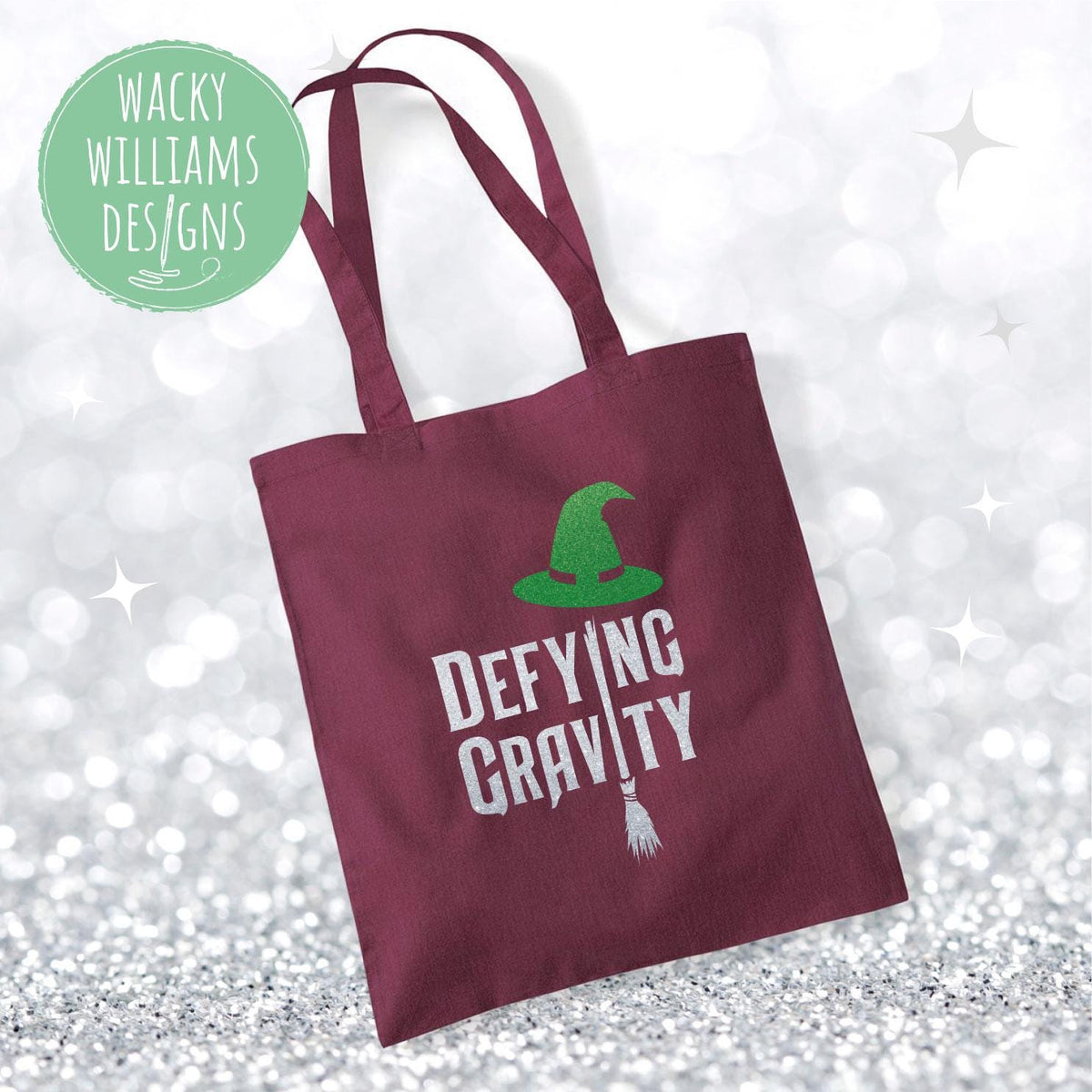 Defying Gravity- Wicked Tote bag, Wicked theatre musical tote bag