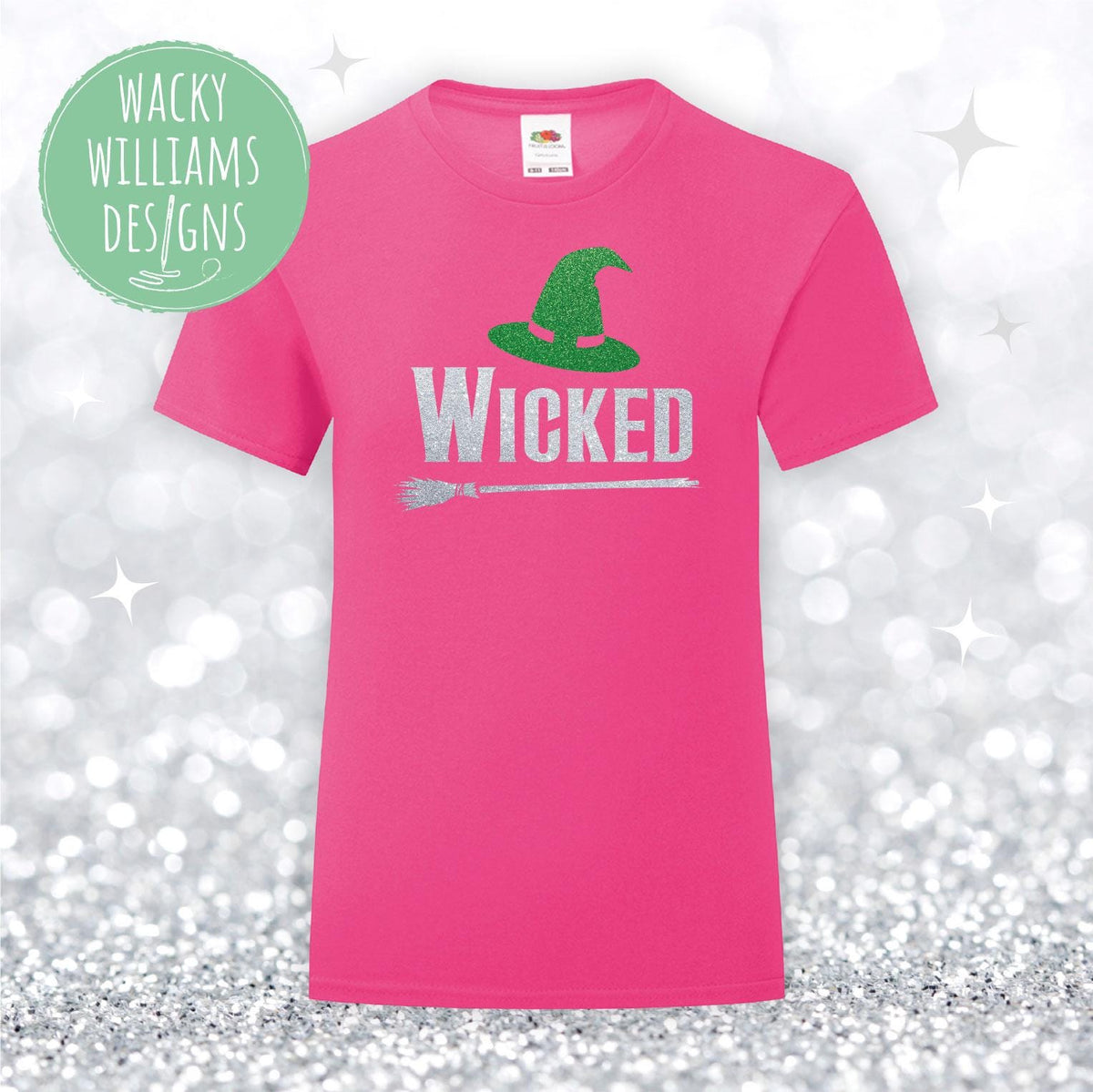 Wicked Glitter T-Shirt: Theatre Musical Tee