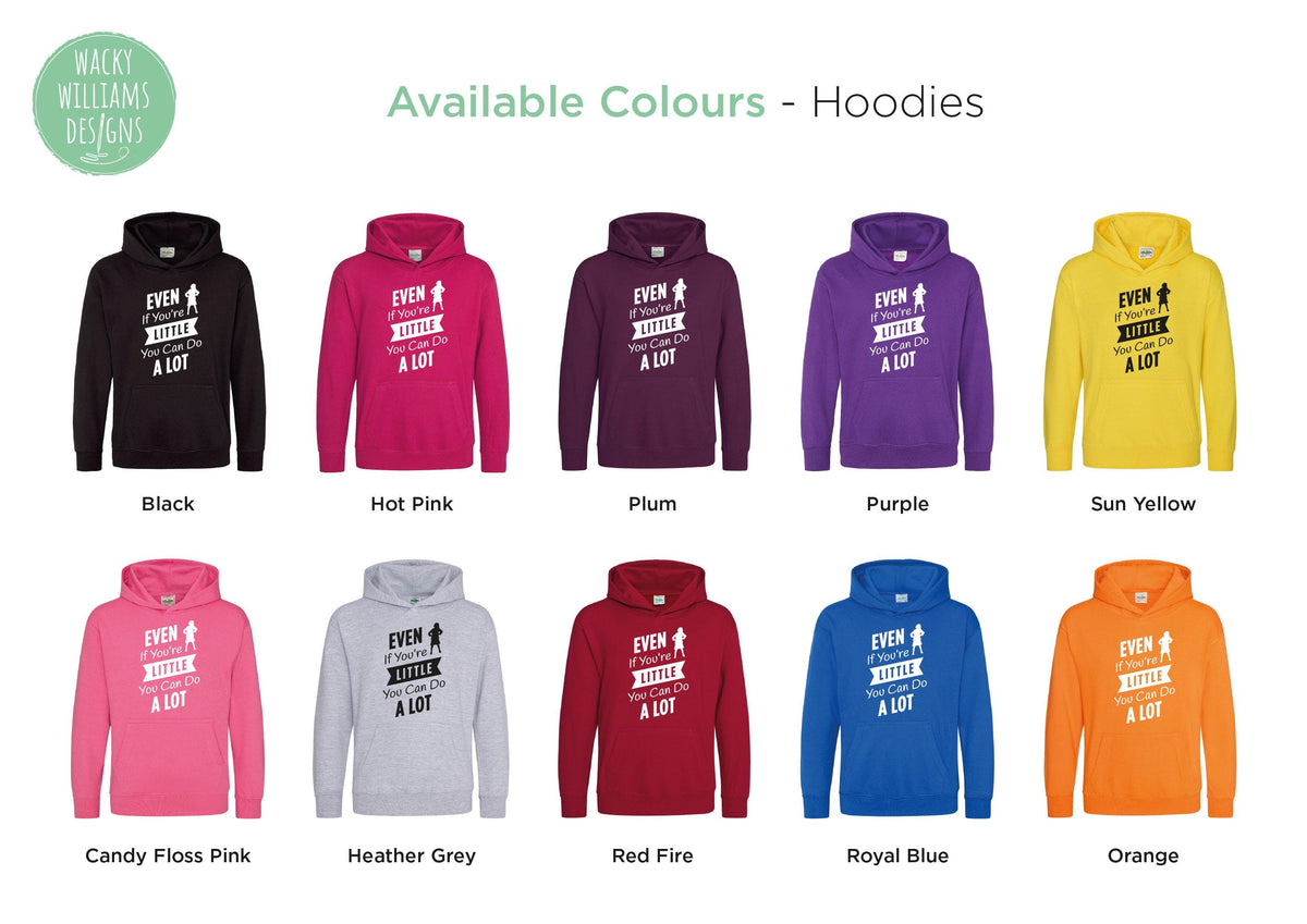 MATILDA HOODIE, Even if you're little you can do a lot