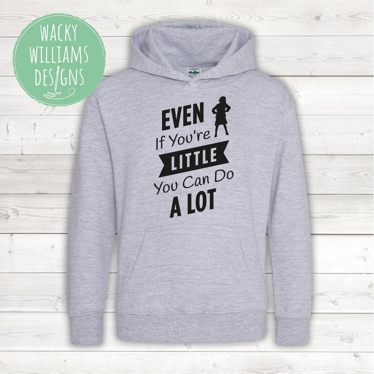 MATILDA HOODIE, Even if you're little you can do a lot