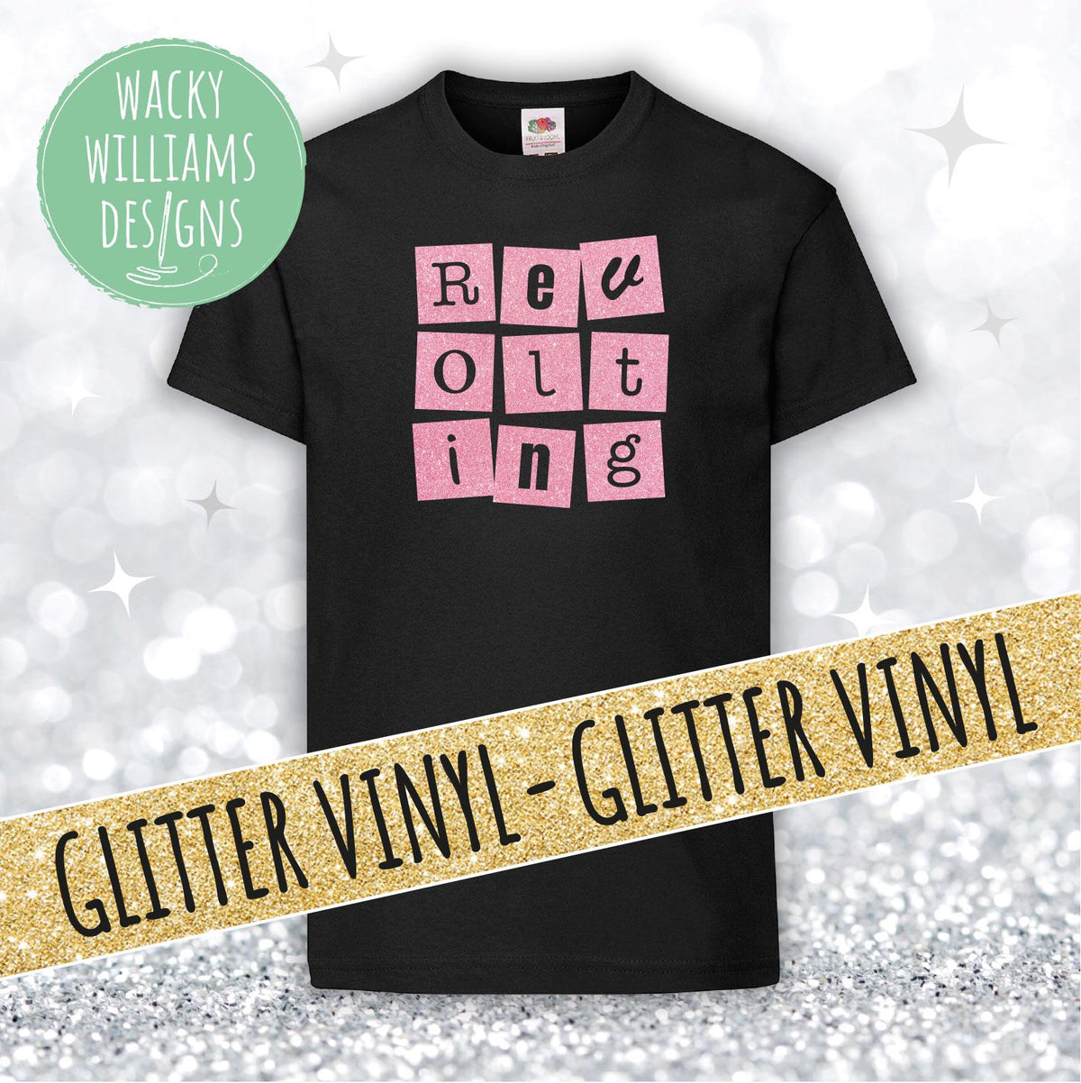 MATILDA t-shirt, Glitter Revolting children